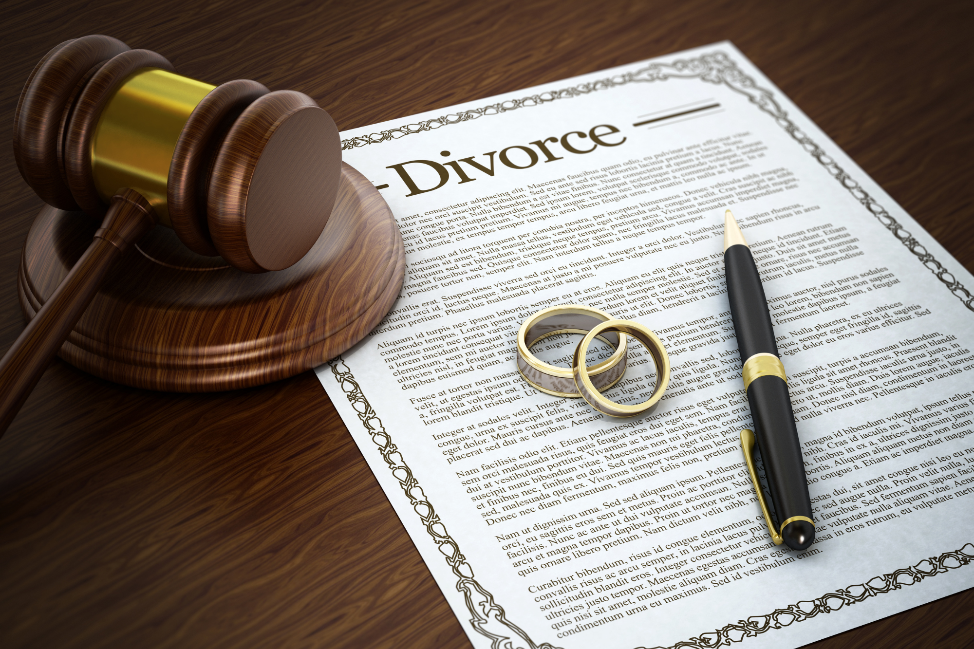 Procedure de divorce en Israel